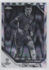 2021-22 Topps Chrome UCL Black & White RayWave Refractor Mason Mount #77 6ns