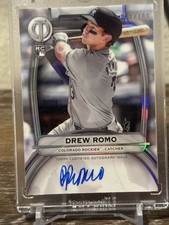 2025 Topps Tribute - Tribute Autographs Drew Romo #TA-DR /199 (AU, RC)
