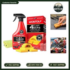 Clay Bar Kit, Complete Clay Bars Auto Detailing Clay Luber Lubricant Car Wash Ki