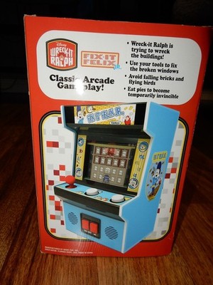 Fix It Felix Mini Video Arcade Game Classics Disney Wreck-it Ralph