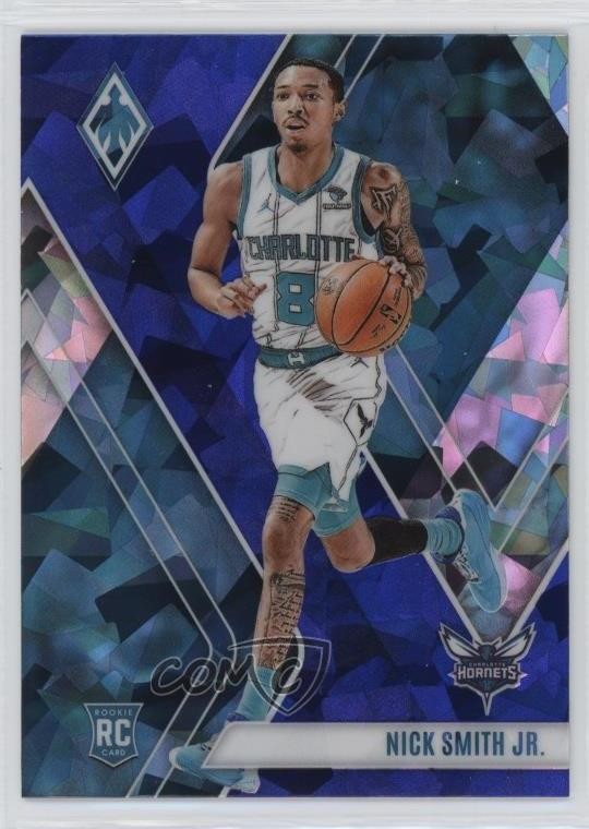 2023-24 Panini Phoenix Rookies Blue Ice Nick Smith Jr #255 13px