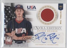2012 Elite Extra Edition 113/249 Bryson Brigman #5 Auto 6z4