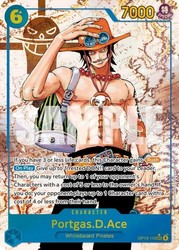 Portgas D. Ace Carrying On His Will OP13-119 Secret Rare - One Piece TCG