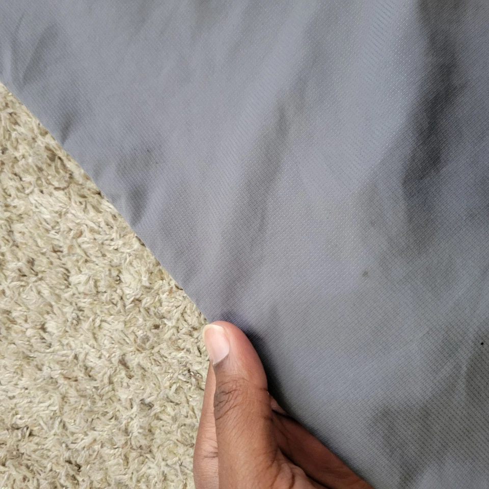 Pantalones Under Armour Para Hombres XL Gris Calce Suelto Malla Forrados Pantalones para Sudar Tobillo Cremallera Defecto* Foto 2 de 4