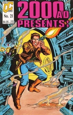 2000 AD Monthly/Presents/Showcase #21 VG 1988 Stock Image Low Grade