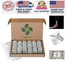 California White Sage Smudge Sticks - 6 Sticks, 4