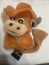 Rare Texas Longhorn Plush Golf Club Head Cover Brand New