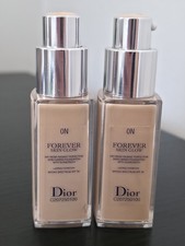 2 pcs Dior Forever Skin Glow 24H Wear Radiant Foundation SPF 35 - glow ON -20ml