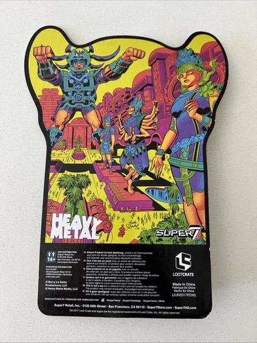 Lord Of Light Heavy Metal Figure Reaction LootCrate Glow Edition Super 7 2017 - Picture 2 of 2