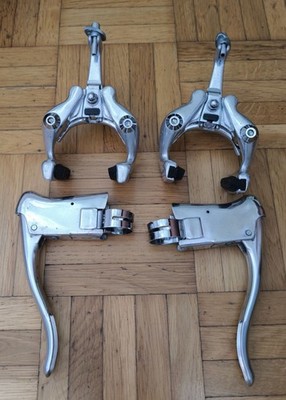 Shimano 600AX Brakes, BR-6300, complete with brake levers