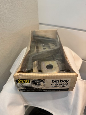 #ad Big Boy Custom Trailer Hitch 2000 Lbs Gross Trailer Weight 200 LB Tongue Vintage $69.99