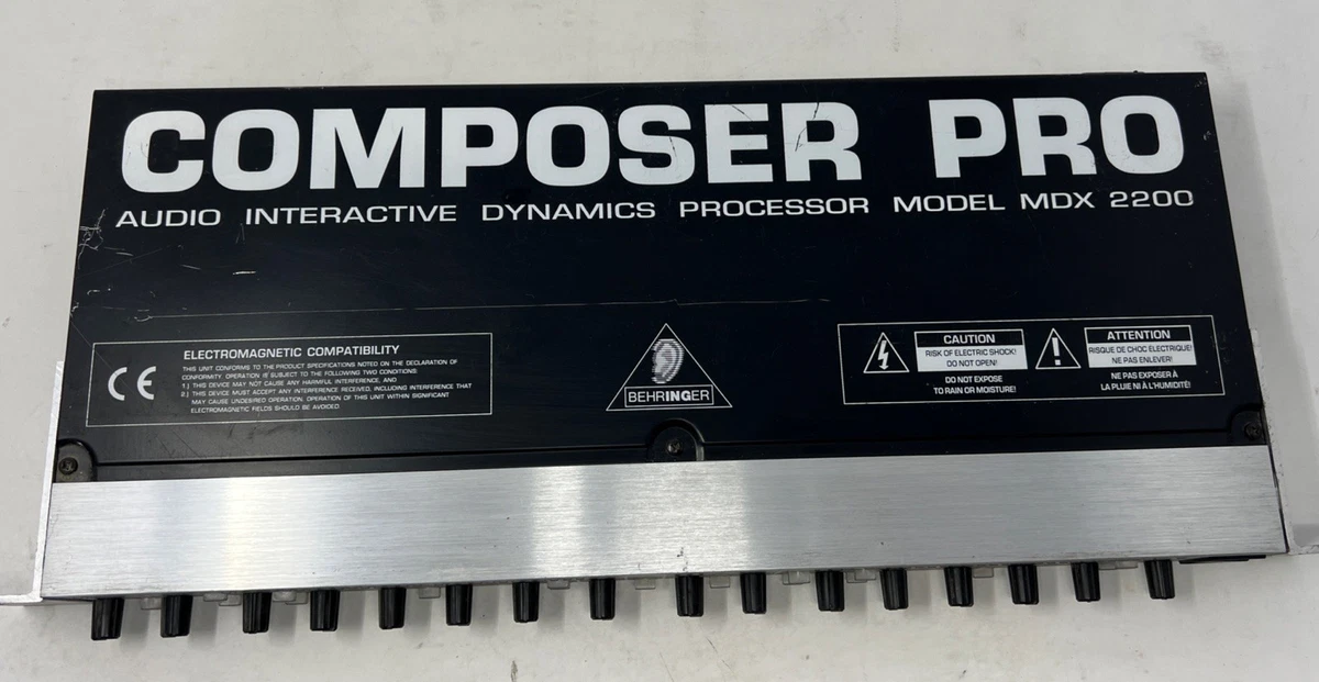 Behringer Composer Pro Mdx2200 for sale | eBay