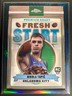 2024 Topps Chrome Nikola Topic #FS-9 Fresh Start Blue Basketball Refractor RC