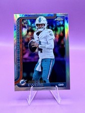 2025 Topps Chrome Football Quinn Ewers Rookie Refractor #316