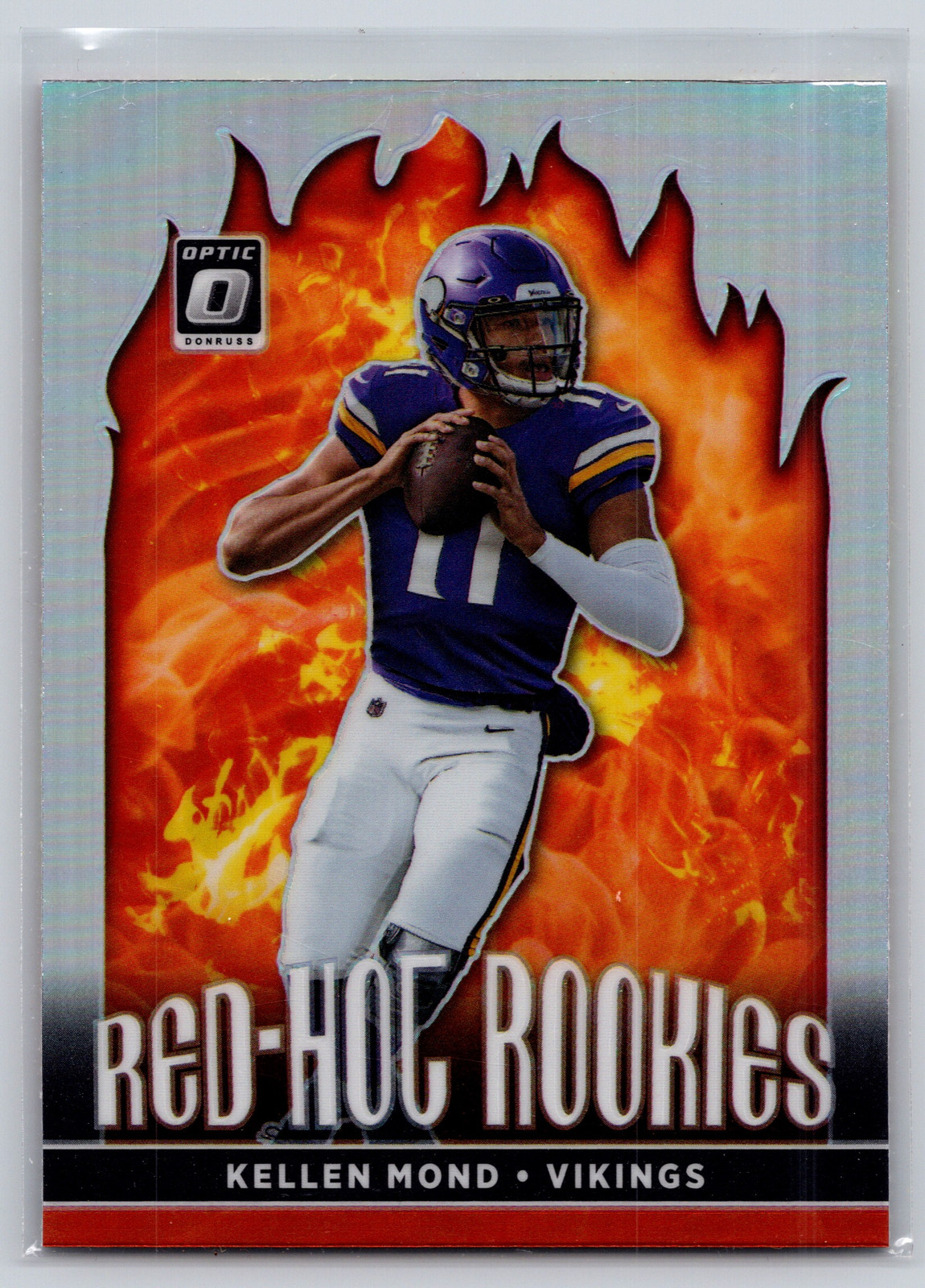 2021 Donruss Optic #RHR-9 Kellen Mond Red Hot Rookies