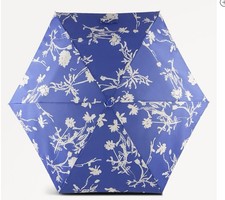 RADLEY LONDON IVES COMPACT FOLDING TELESCOPIC UMBRELLA BLUE RRP £45.00 NEW