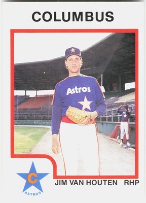 1987 ProCards #851 Jim Van Houten