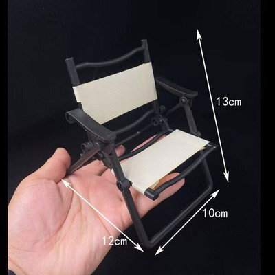 1/6 Scale Camping Chair Model Accessory Plastic For 12'' Figure Scene 13*12*10cm