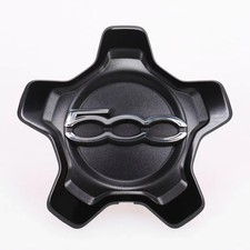 1 COPPETTA COPRIMOZZO 500X 334 Formato BORCHIA Cerchio in Lega Black Free Ship