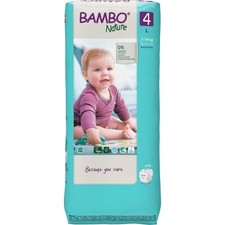 Bambo Nature Hypoallergenic Baby Diapers, Eco-Labeled Diapers, Enhanced Leaka...