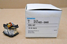 NEW SIEMENS 3TY7403-0AK6 COIL KIT 120 VDC FOR 3TF CONTACTOR