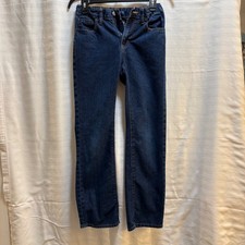 Old Navy Boys Straight Built in Tough Dark Wash Jeans Size 12