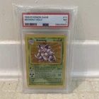 1999 Pokemon Base Set Nidoking Holo Card #11 PSA 7