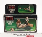 Speeder Bike 100% Complete W/Box Star Wars ROTJ 1983 Kenner Figure Vehicle