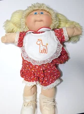 Vintage Cabbage Patch Kids Doll 1985 No Paperwork Coleco Blonde Blue Eyes