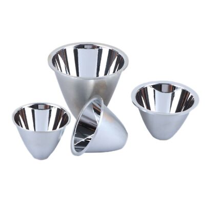 1PC 41mm 46 50 60mm Aluminum LED Flashlight Reflector Condenser Cup reflect'