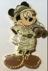 Disney’s  Mickey Mouse on Safari PIN