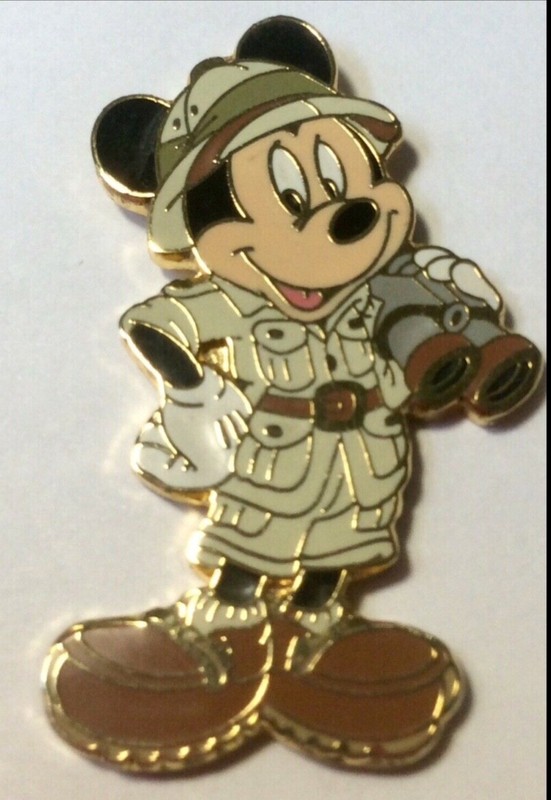 Disney’s  Mickey Mouse on Safari PIN