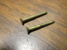 2 CVA Brass Nose Cap Screws, Hawken, Frontier, Others (New/Old Stock)