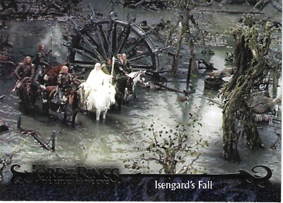2003 TOPPS Lord Of The Rings Return Of The King #94 Isengard's Fall