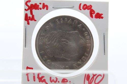 Spain 1980 100 Pesetas FIFA World Cup