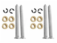 2pcs Door Hinge Pin & Bushing Kit for 1980-1996 F-100 F-150 F-250 Bronco 703269