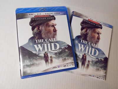 The Call of the Wild  Blu-ray DVD 2020 Harrison Ford New Sealed Digital Expired