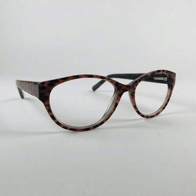 UNBEKANNTE Brille CHEETAH PRINT CAT EYE Brillengestell MOD: VNF306