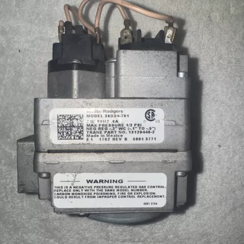 White Rodgers, Trane 36D24-701, VAL08852, 13120440-2, OEM Manifold Gas Valve