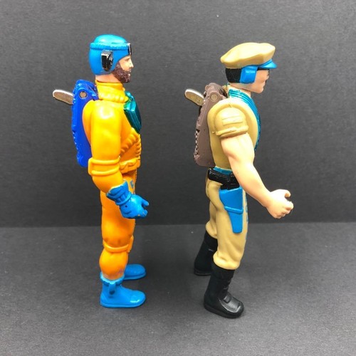 Vintage Robocop Ultra Police Movie Film Cap Firing Action Figures x2 1988 1980s - Picture 4 of 6