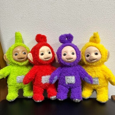 Teletubbies SET 4 Plush Doll 18cm Toy SK Japan Dipsy Po Tinky