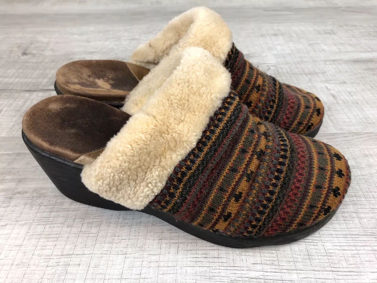 TAOS Mules Shoes Knit Fabric (see Photos For Measurements) |