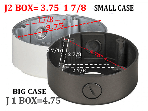1 Stück Anschlussdose für 36IR CCTV Dome Kamera Stecker Gehäuse Überwachungskamera - Bild 1 von 6