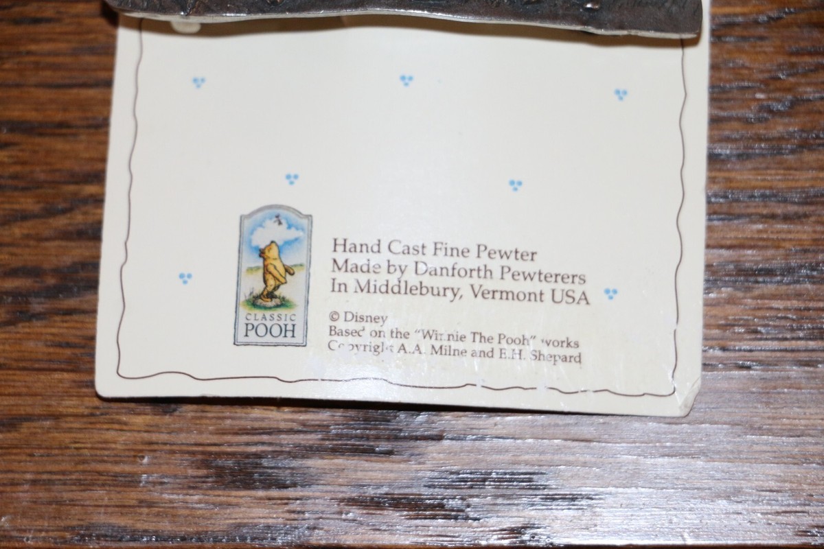 Rare Winnie the Pooh Danforth Pewterers Barrette | eBay