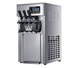 Electric Ice Cream Makers Desktop Commercial Soft Serve Ice Cream Machine 220V
