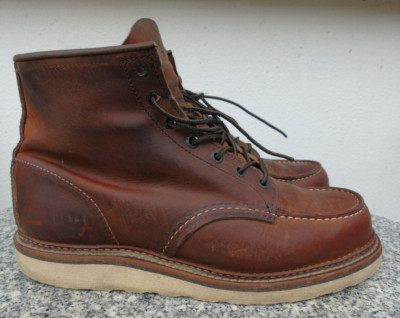 Red Wing Heritage Classic 6'' Moc-Toe Boots  size EU 42 Made in USA