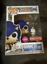Funko Pop! Vinyl: Sonic the Hedgehog Sonic with Chao (Flocked) Target Exclusive