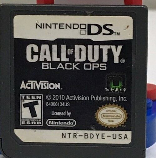 Call Of Duty Black Ops Nintendo Ds 10 For Sale Online Ebay