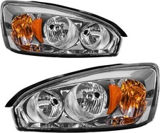 Chrome 2004 2005 2006 2007 2008 Chevy Malibu Headlights Headlamp 04-08 2pcs Set Chrome 2004 2005 2006 2007 2008 Chevy Malibu Headlights Headlamp 04-08 2pcs Set