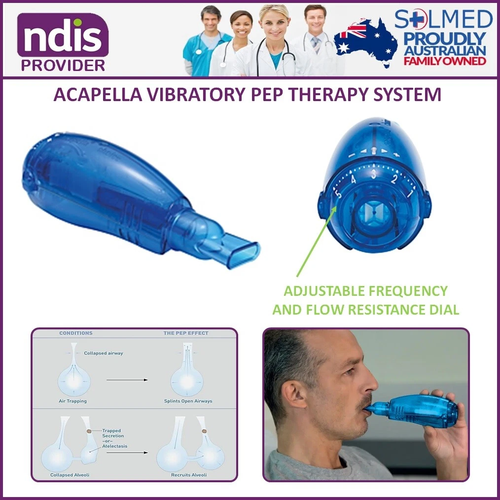 Flutter Valve And Acapella Explained (PEP Therapy)